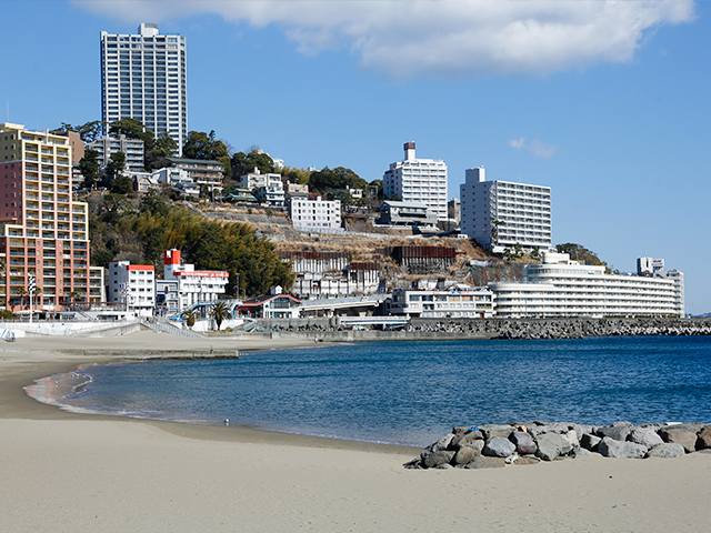 熱海温泉の風景