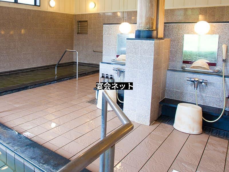 大浴場の洗い場