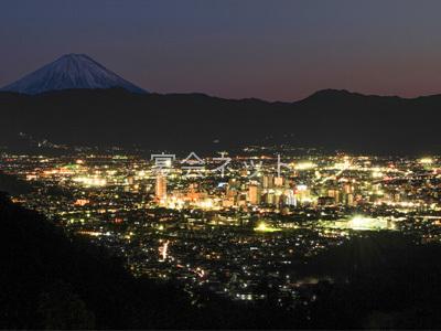 石和温泉の夜景