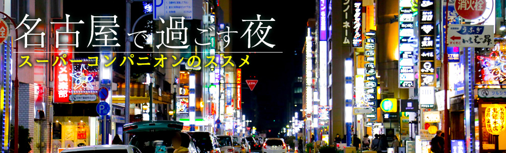 名古屋繁華街でコンパニオン宴会 錦 栄 スーパーコンパニオン宴会旅行なら宴会ネット
