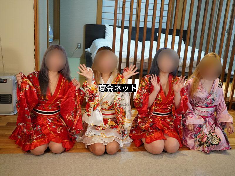 浴衣美人４名