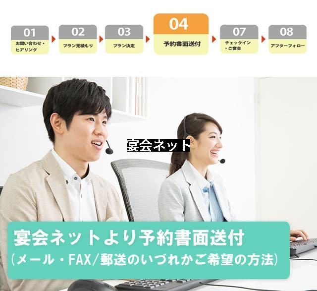 予約確定書面
