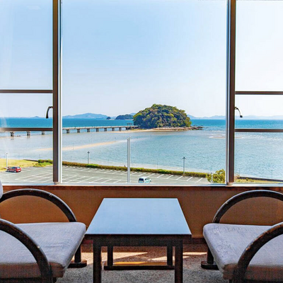客室からの竹島 - ホテル竹島