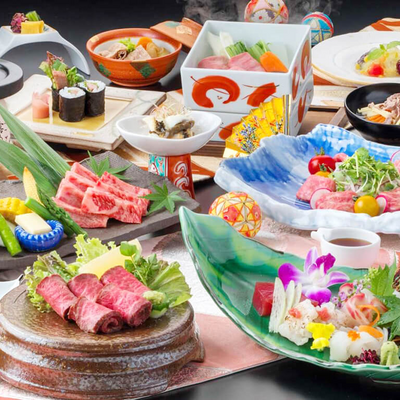 A5飛騨牛三昧会席［特上］  - 山形屋