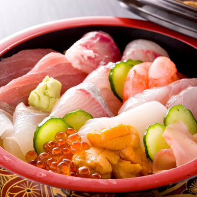 海鮮丼 - 若杉末広亭