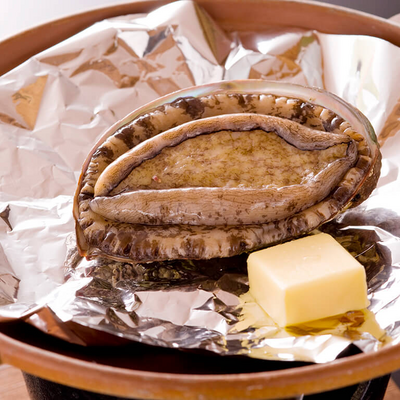 あわびバター焼き - はちべ