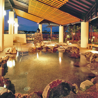 岩風呂-加賀観光ホテル