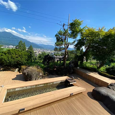 くつろぎ庵の露天風呂