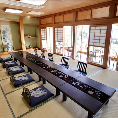 くつろぎ庵の宴会場