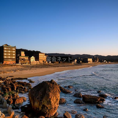 夕日ヶ浦温泉の景色
