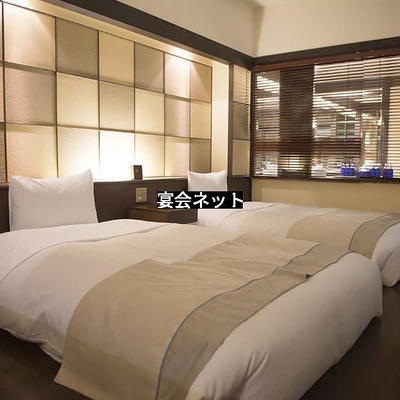 洋室ツインベッドルーム