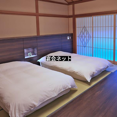 洋室ツインベッドルーム