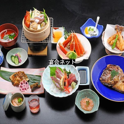 旅館での会席料理