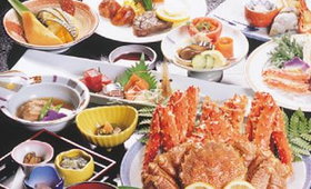 料理 - グランドホテルアレックス川湯