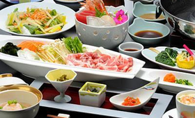 ホテル志戸平のお料理