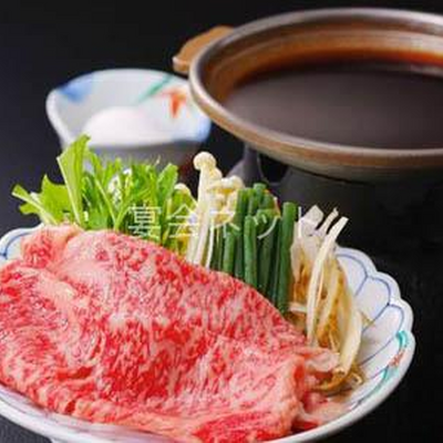 前沢牛のすき焼き - 瑞泉郷