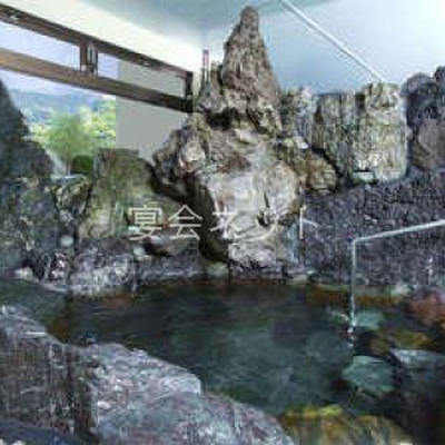 大浴場　岩風呂 - 浦山山荘