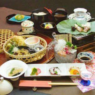 料理 - 風呂海若の宿