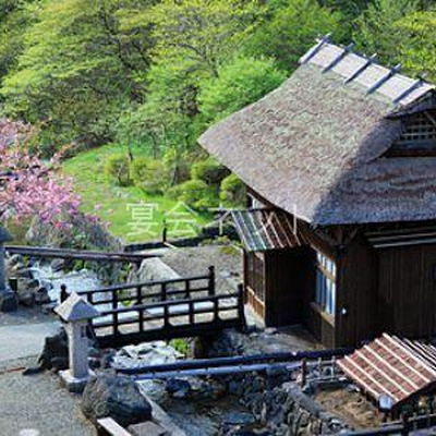 湯小屋外観 - 旅館玉子湯
