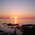 夕焼け - 黄金崎不老ふ死温泉