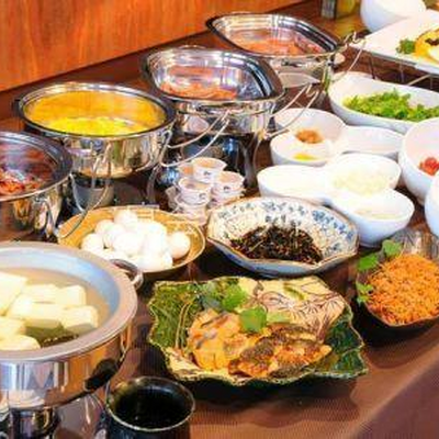 朝食バイキング - 三国峠温泉 御宿本陣