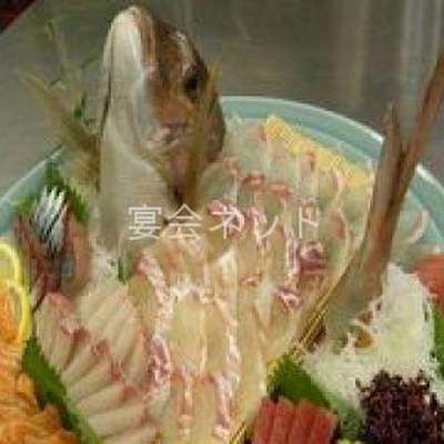 鯛刺し盛り  - 旅館　薩摩の里