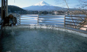 露天風呂 - 湖山亭うぶや