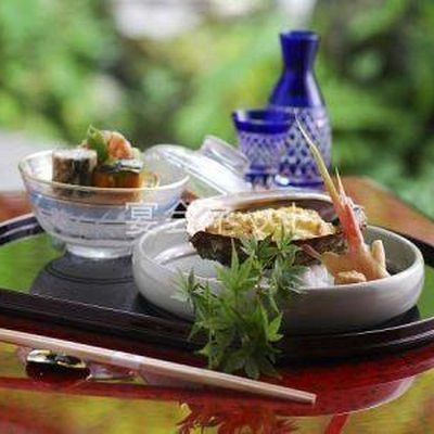 料理 - 離れの宿　よもぎ埜