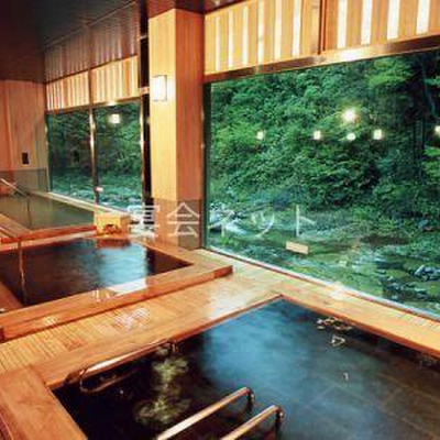 大浴場「薬師の湯」 - かやぶきの郷薬師温泉　旅籠