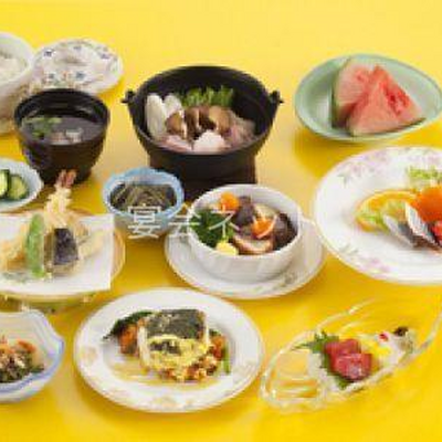 料理 - 白神展望温泉　ホテルサンルーラル大潟