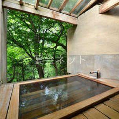 貸切風呂「青藍」 - 辰巳屋山荘　里の湯
