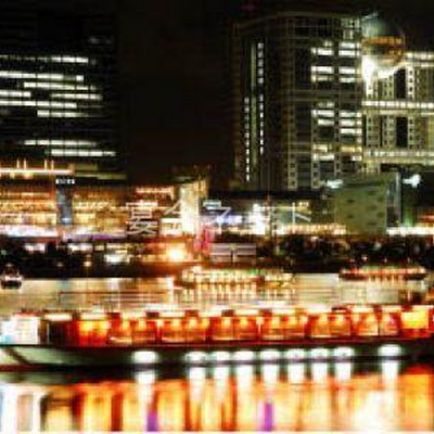 夜景 - 屋形船　東京　濱田屋