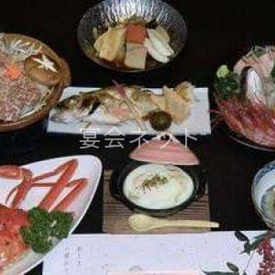 蟹コース料理 - 割烹旅館 松屋