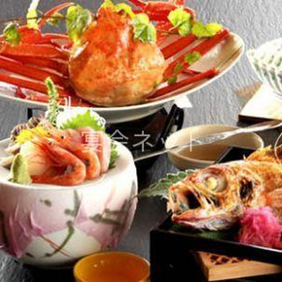 夕食 - 海華亭かわい