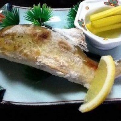 魚の塩焼き - 嵯峨和旅館