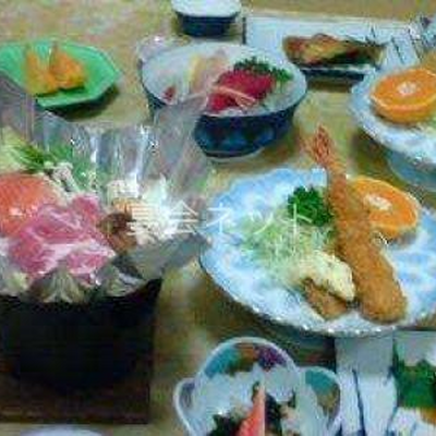 料理 - 民宿旅館　ふるさと