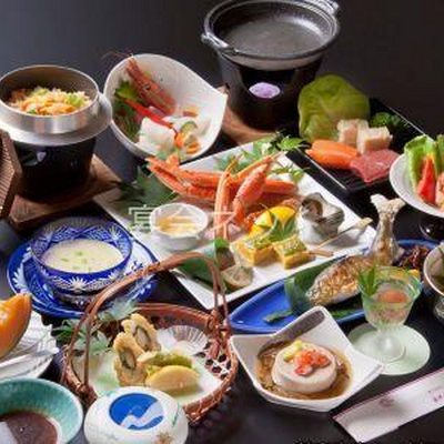 料理 - ホテル下の湯