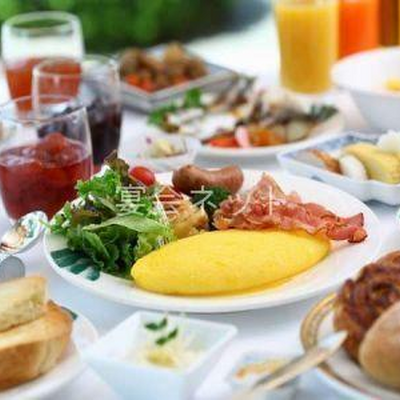 朝食バイキング - ホテルニューオータニ熊本