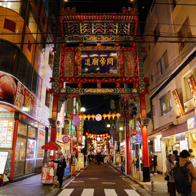 夜の横浜中華街3