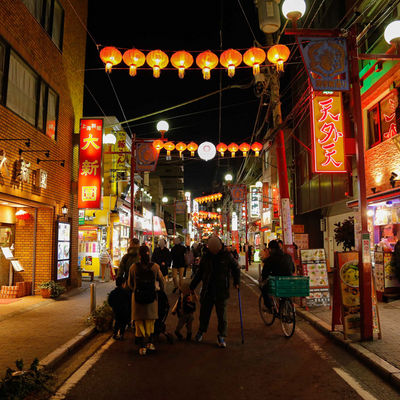 夜の横浜中華街4