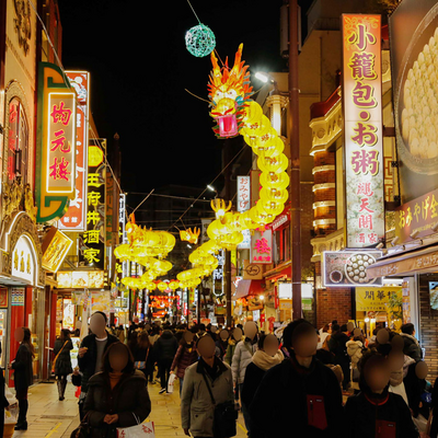 夜の横浜中華街5